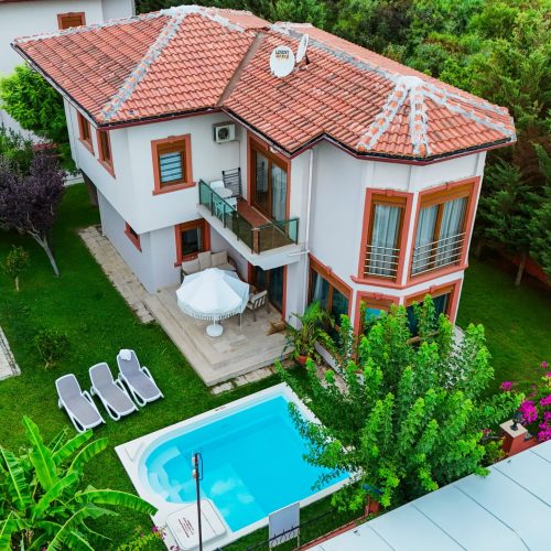 Belek villa otelleri Deluxe Villa #7 havadan görünüm – Villa Vista Belek Antalya